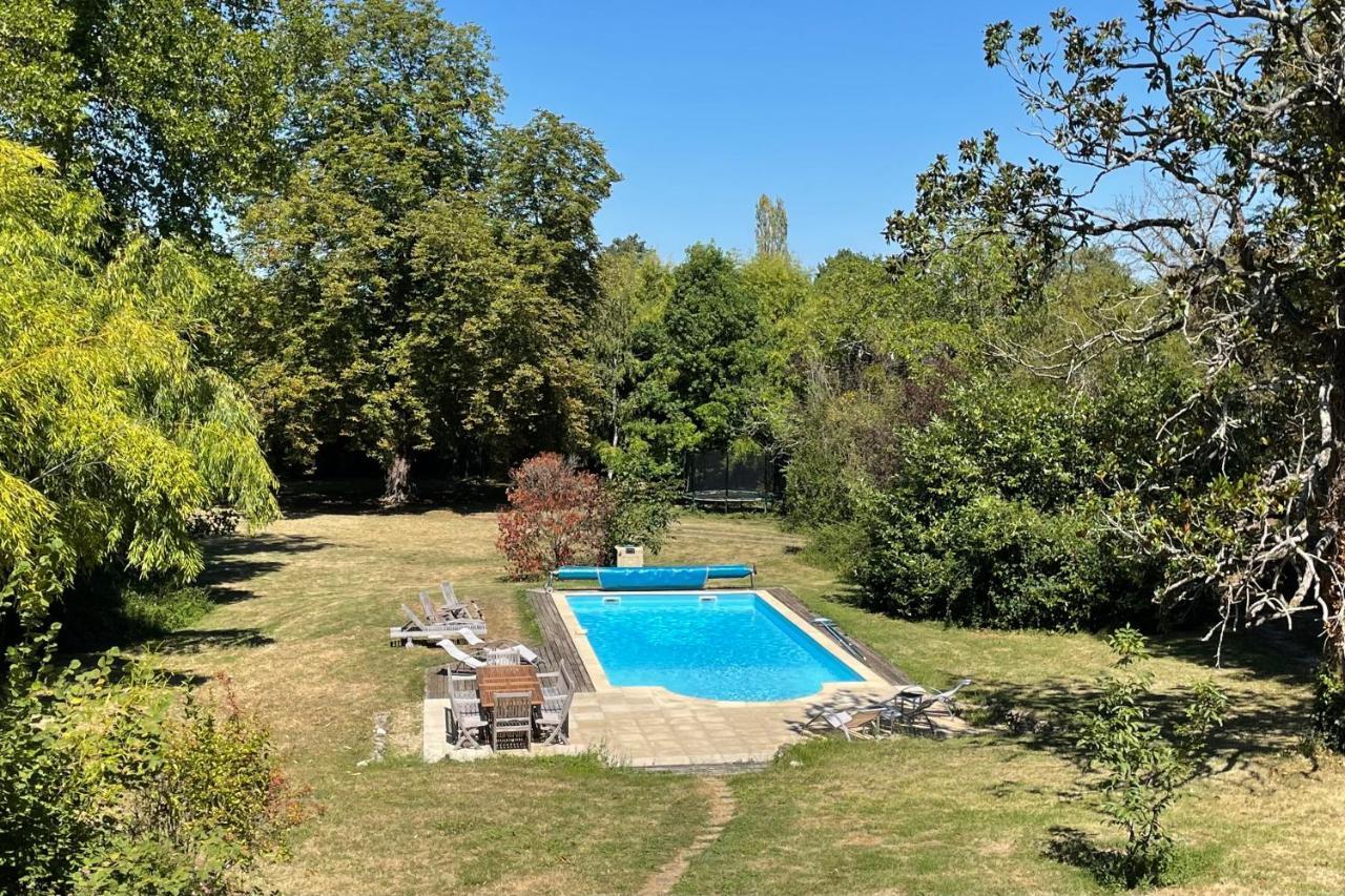 Beautiful 6 Bedroom House With Pool & Large Garden Le Pêchereau Zewnętrze zdjęcie